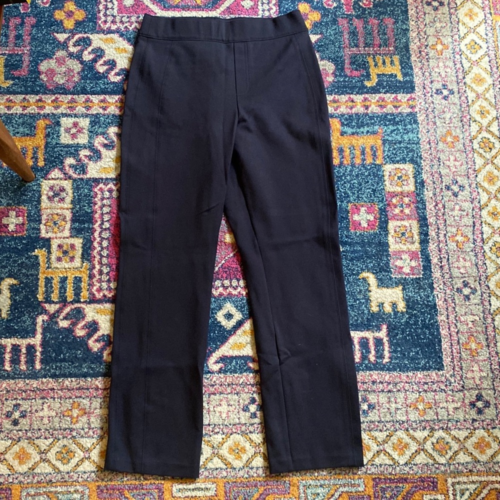 Spanx navy pants